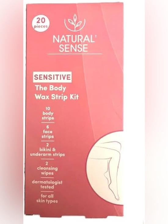 Natural sense Other - 20 Pieces Sensitive Body Wax Strip Kit – Pink